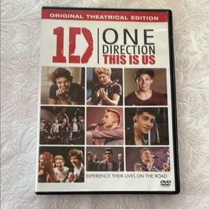 1D Red and White Portable DVD Player for On-the-Go Entertainment